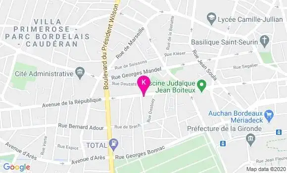 Localisation Jean Francois Jouves