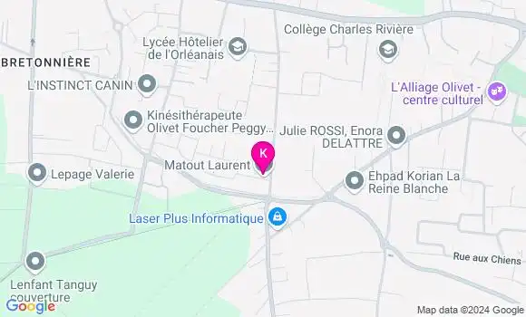 Localisation Flore Bourjade