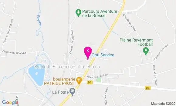 Localisation Phlippe Carron