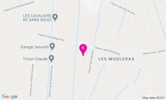 Localisation Nicolas Pinard