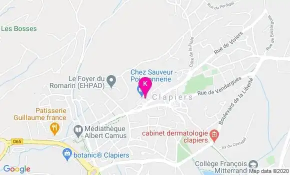 Localisation Pascale Boissier Mezza