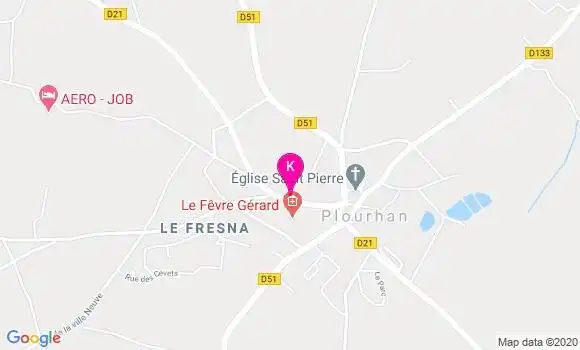 Localisation Anne Cecile Malefant