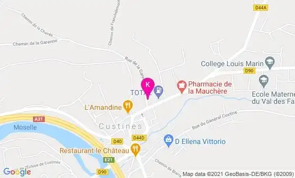 Localisation Adrien Polis