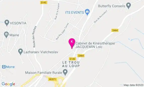 Localisation Pierre Alexandre Clave