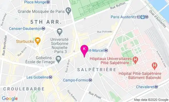 Localisation Jennifer Gallay