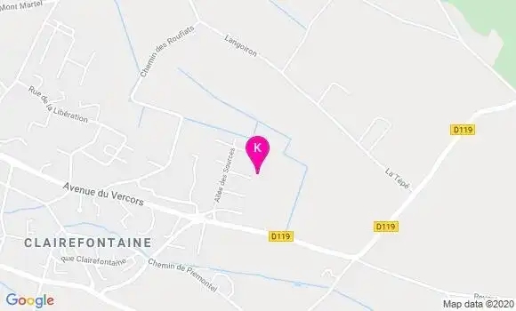 Localisation Nathalie Caille