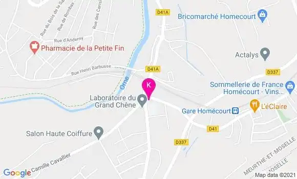 Localisation Thibaut Delforge