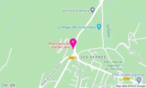 Localisation Alban Thoret