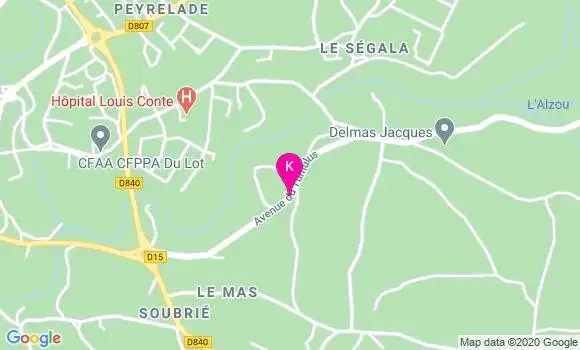 Localisation Delphine Simon