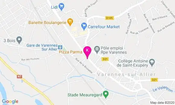 Localisation Regis Dumas
