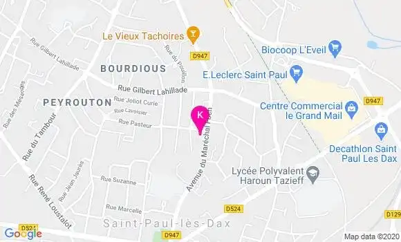 Localisation Laurent Cristobal
