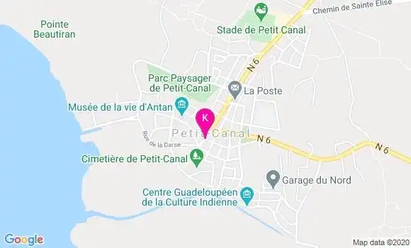Localisation Eline Raqui Ribac