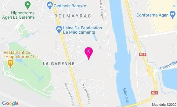 Localisation Eva Salomon