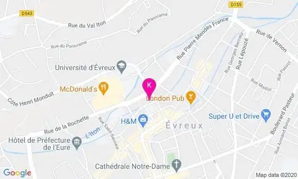 Localisation Emmanuel Rivola