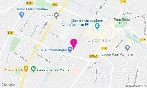 Localisation Benoit Dronier