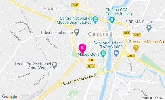 Localisation Marine Ghilassene