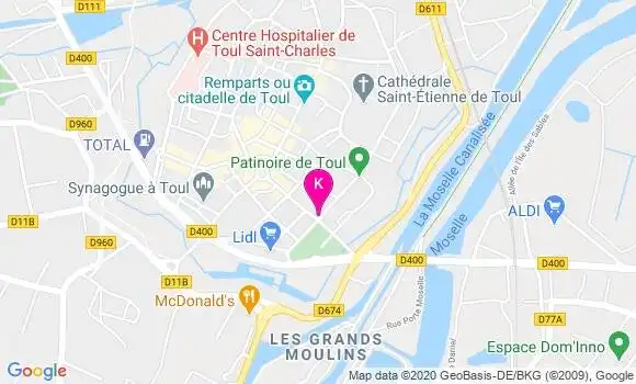 Localisation Charles Chaffaut