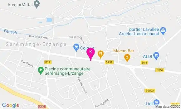 Localisation Fanny Ziegler