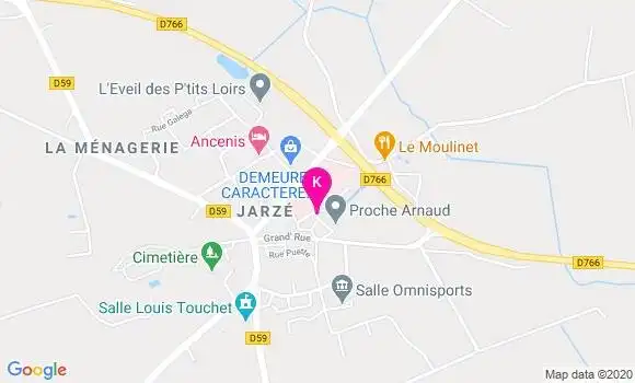 Localisation Amandine Guinebert