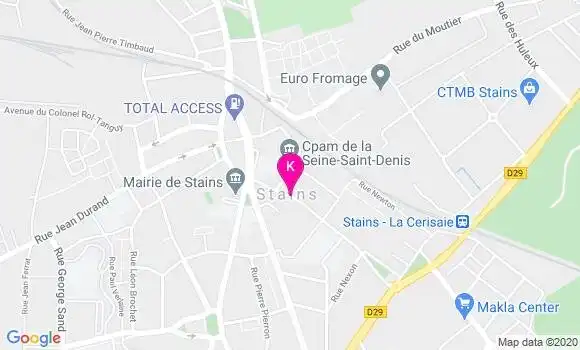 Localisation Cecile Paris