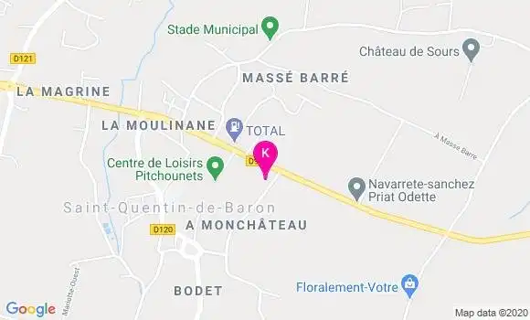 Localisation Rodrigo Mayor Melus