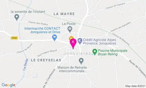 Localisation Amandine Vidal