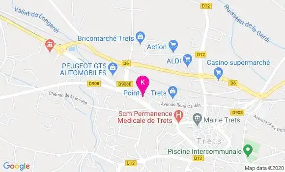 Localisation Claire Vergne