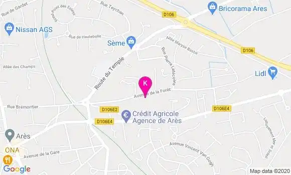 Localisation Eric Tremon