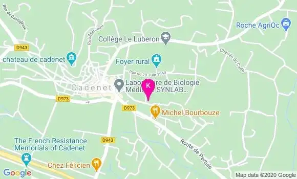 Localisation Sabine Vielmas Felix