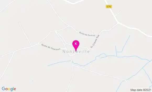 Localisation Elisabeth Bonnin Van Oost