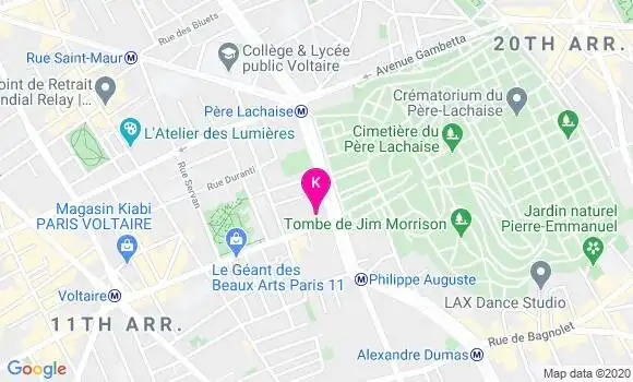 Localisation Nadege Piget