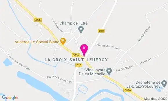 Localisation Clemence Touflet
