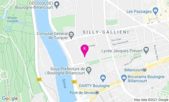 Localisation Diane Guidor
