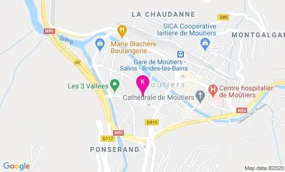 Localisation Charline Becoulet