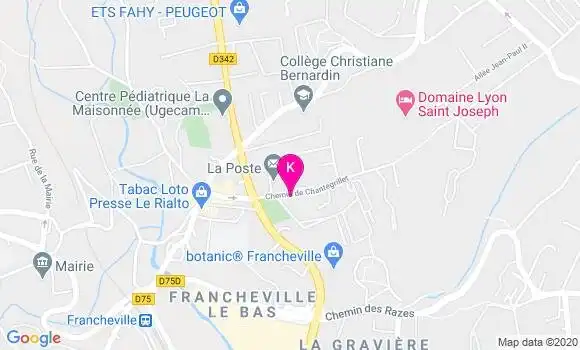Localisation Lucile Chaleyssin