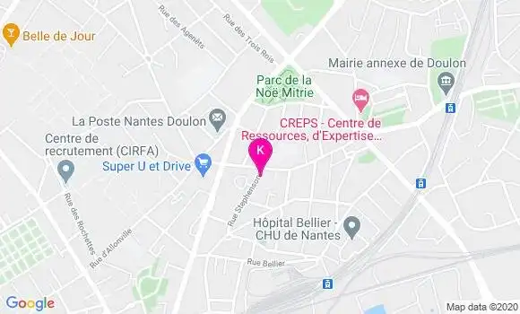 Localisation Christine De Bray Michel