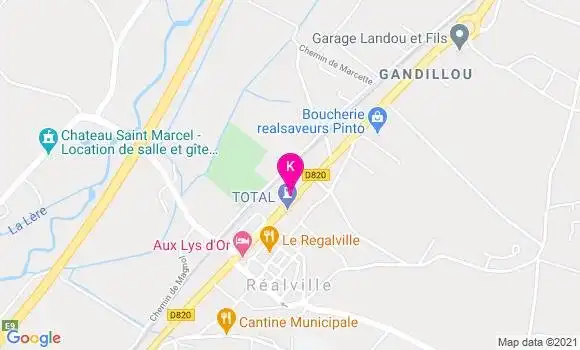 Localisation Xavier Andrieu