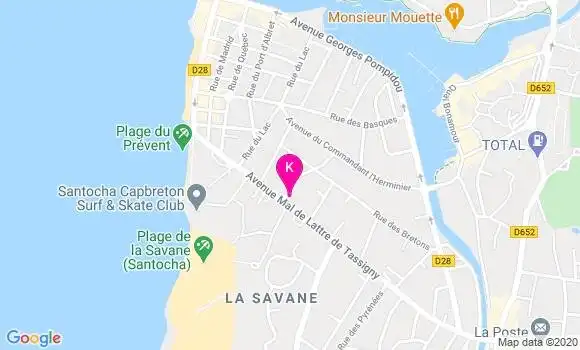 Localisation Eve Da Dalt