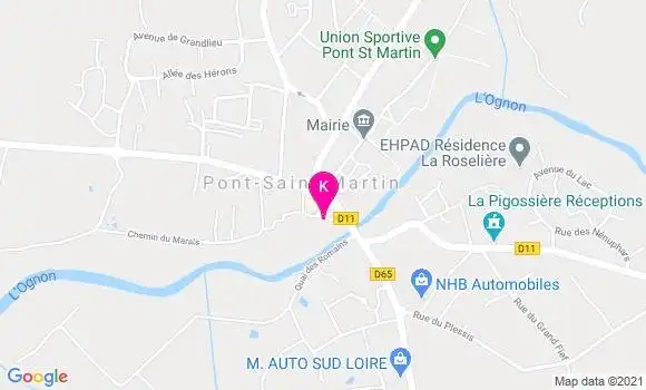Localisation Jean Francois Huchet