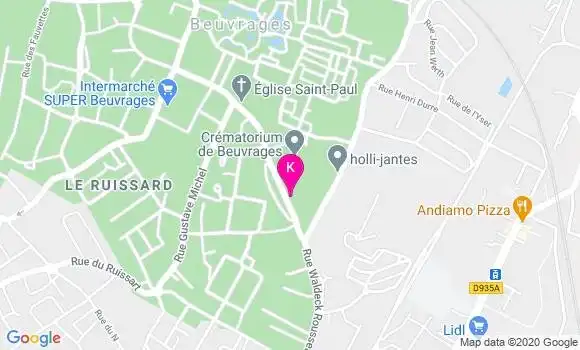 Localisation Jessica Auchain