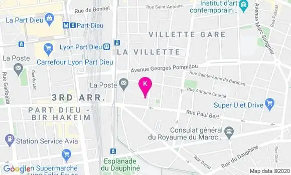 Localisation Marcelle Terral