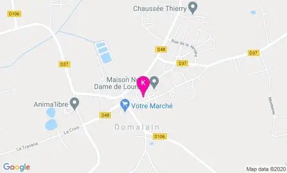 Localisation Thomas Catelin