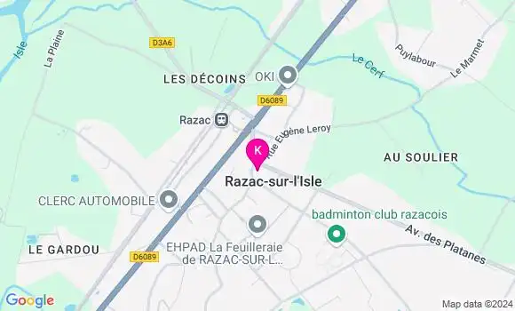 Localisation Pascal Favier