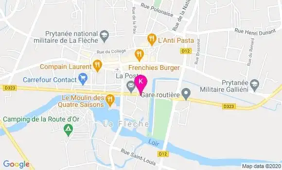Localisation Sylvie Thomas Poutard