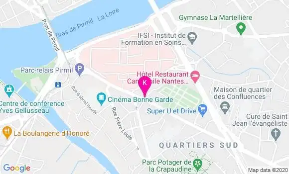Localisation Isabelle Petit