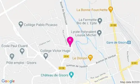 Localisation Francois Cavael