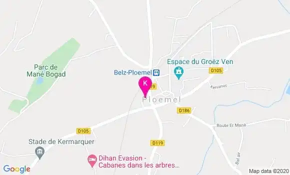 Localisation Pierre Yves Kergozien