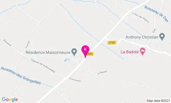 Localisation Maeva Constantin