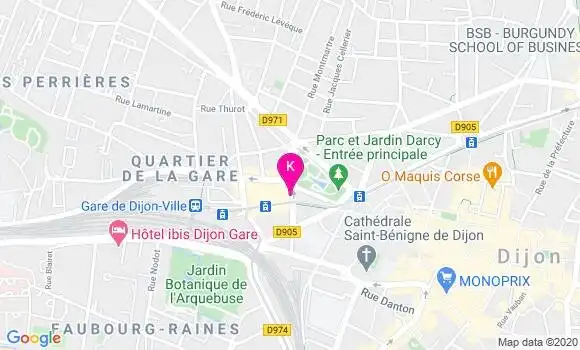 Localisation Alice Gain
