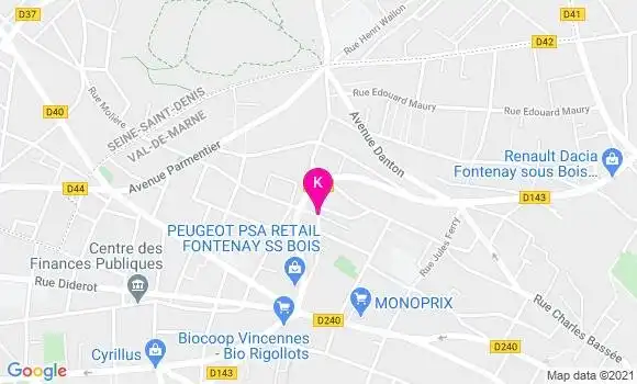 Localisation Jean Philippe Didier